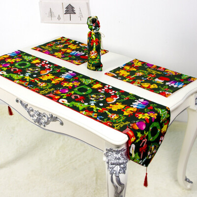 Kitchen Supplres Kit 1 Table Runner 4 Placemats And 2 Wine Bottle Covers Christmas Table Decoration
Kitchen Supplres Kit 1 Table Runner 4 Placemats And 2 Wine Bottle Covers Christmas Table Decoration