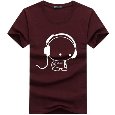 High Quality Men Headset Cartoon Printed T Shirts Fashion Casual T Shirt Men Brand T-shirt Tee Shirt Plus Size
High Quality Men Headset Cartoon Printed T Shirts Fashion Casual T Shirt Men Brand T-shirt Tee Shirt Plus Size