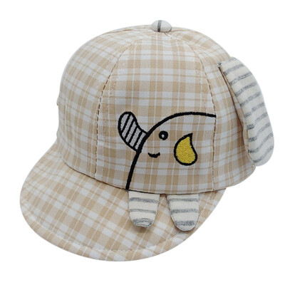 Baby hat spring new childrens plaid cartoon cotton baseball cap baby hat accessories for 0-2T
Baby hat spring new childrens plaid cartoon cotton baseball cap baby hat accessories for 0-2T