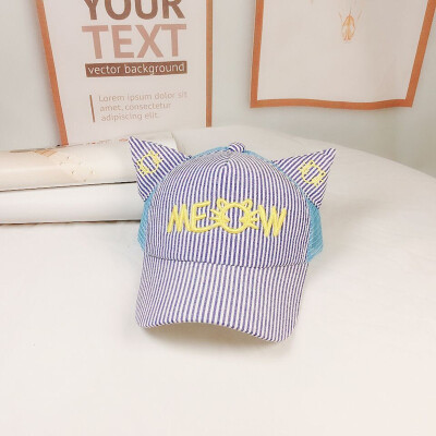 Boys Girls Children Caps Hats Adjustable Sun Protection Cartoon Striped Print Casual Ear Design Mesh Visors
Boys Girls Children Caps Hats Adjustable Sun Protection Cartoon Striped Print Casual Ear Design Mesh Visors