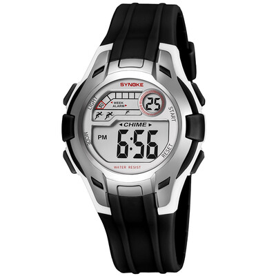 SYNOKE Sport Children Wrist Watches LED Digital Stopwatch Alarm Luminous Water Resistant Girl Boy Watch
SYNOKE Sport Children Wrist Watches LED Digital Stopwatch Alarm Luminous Water Resistant Girl Boy Watch