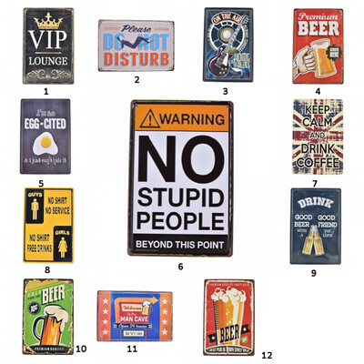 20x30cm Vintage Beer Retro Metal Iron Painting Signs Poster Plaque Bar Pub Club Wall Vintage Party Decor Plaque Vintage Embossed
20x30cm Vintage Beer Retro Metal Iron Painting Signs Poster Plaque Bar Pub Club Wall Vintage Party Decor Plaque Vintage Embossed
