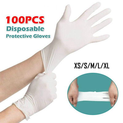 100PCS XSSMLXL Disposable Gloves Health Care Dishes WashingKitchenWorkGarden Latex Protective Gloves
100PCS XSSMLXL Disposable Gloves Health Care Dishes WashingKitchenWorkGarden Latex Protective Gloves