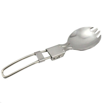 Outdoor Camping Parts Hiking Cookout Picnic Fork Spoon Table Stainless Steel Foldable Folding Spork
Outdoor Camping Parts Hiking Cookout Picnic Fork Spoon Table Stainless Steel Foldable Folding Spork