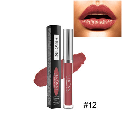 Beauty Makeup Waterproof Matte Liquid Lipstick Moisturizer Smooth Lip Stick Long Lasting Lip Gloss Cosmetic
Beauty Makeup Waterproof Matte Liquid Lipstick Moisturizer Smooth Lip Stick Long Lasting Lip Gloss Cosmetic