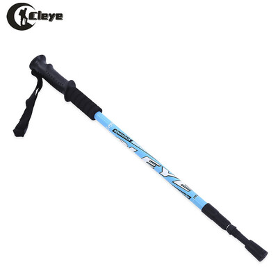 CLEYE 3 Joint Aluminum Alloy Anti-shock Trekking Straight Shank Alpenstock Climbing Pole Crutch
CLEYE 3 Joint Aluminum Alloy Anti-shock Trekking Straight Shank Alpenstock Climbing Pole Crutch