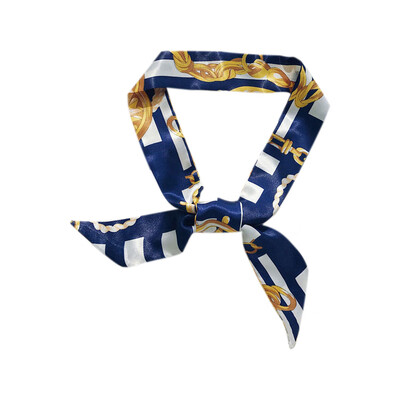 Scarf Women Korean Autumn Stylish Silk Scarf Small Ribbon Colorful Elegant All-match Concise Printed Personality Neckerchief
Scarf Women Korean Autumn Stylish Silk Scarf Small Ribbon Colorful Elegant All-match Concise Printed Personality Neckerchief