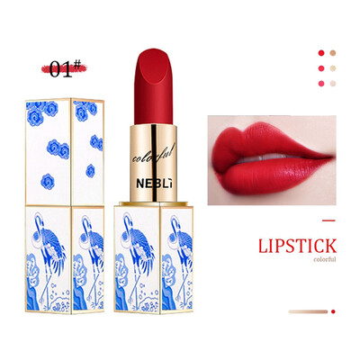 Professional Lips Makeup Waterproof Long Lasting Pigment Nude Red Velvet Matte Lipstick Make Up Luxury Chinese Style
Professional Lips Makeup Waterproof Long Lasting Pigment Nude Red Velvet Matte Lipstick Make Up Luxury Chinese Style