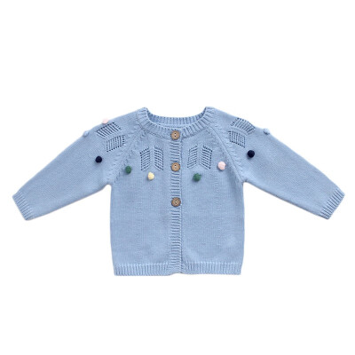 Kids Girl Sweater Autumn Baby Girl Knitted Coat With Ball Decor Cardigan Casual Outerwear Coat Clothes
Kids Girl Sweater Autumn Baby Girl Knitted Coat With Ball Decor Cardigan Casual Outerwear Coat Clothes