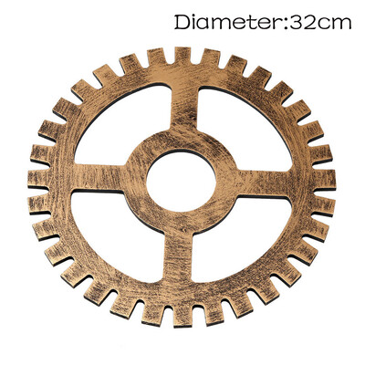 Toponeto European Modern Vintage Steampunk Gear Industrial Style Wall Home Decoration Sil
Toponeto European Modern Vintage Steampunk Gear Industrial Style Wall Home Decoration Sil