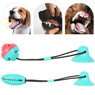 Dog Bite Sucker Multifunction Pet Molar Bite Toy Pet Molar Ball Pet Molar Bite Toy Interactive Fun Toys with Sucker
Dog Bite Sucker Multifunction Pet Molar Bite Toy Pet Molar Ball Pet Molar Bite Toy Interactive Fun Toys with Sucker