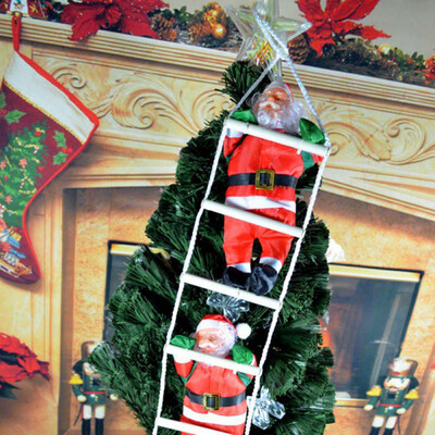 Christmas Santa Claus Climb Ladder Hanging Decoration for Christmas Tree Ornaments Lovely Kids New Year Gifts Party Home Decor
Christmas Santa Claus Climb Ladder Hanging Decoration for Christmas Tree Ornaments Lovely Kids New Year Gifts Party Home Decor