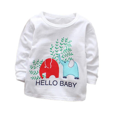 Casual Boys Girls Autumn Spring Cartoon Cotton T-shirt Children Clothes Baby Long Sleeve Tops Tees Blouse
Casual Boys Girls Autumn Spring Cartoon Cotton T-shirt Children Clothes Baby Long Sleeve Tops Tees Blouse