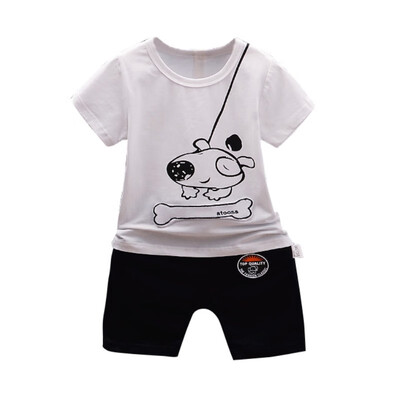 2 Pcsset Summer Boy Clothing Sets Toddler Boy Short Sleeve Dog Bone Pattern Shorts Children Tops Pants Outfits Set
2 Pcsset Summer Boy Clothing Sets Toddler Boy Short Sleeve Dog Bone Pattern Shorts Children Tops Pants Outfits Set