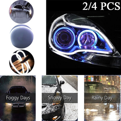 Willstar 24Pcs 60cm Daytime Runnning DRL Light Headlight White Car Flexible Tube LED Strip White Flexible Light Soft Tube Guide
Willstar 24Pcs 60cm Daytime Runnning DRL Light Headlight White Car Flexible Tube LED Strip White Flexible Light Soft Tube Guide