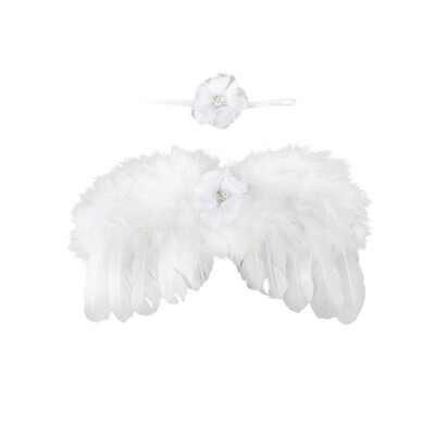 Newborn Baby Angel Feather Wing With Lace Flower Headband Set Photo Props Outfit Costume
Newborn Baby Angel Feather Wing With Lace Flower Headband Set Photo Props Outfit Costume