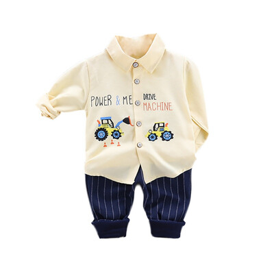 Baby Boys Clothes Autumn Casual Long Sleeve Cartoon Car Print Shirt Blouse TopsStripe Pants Trouser Set New
Baby Boys Clothes Autumn Casual Long Sleeve Cartoon Car Print Shirt Blouse TopsStripe Pants Trouser Set New