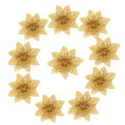 Gobestart 10PcsSet Christmas Flowers Trees Xmas Decor Glitter Wed Birthday Party 10cm
Gobestart 10PcsSet Christmas Flowers Trees Xmas Decor Glitter Wed Birthday Party 10cm