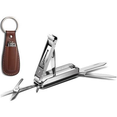 Korea Kowell Han Kewei nail clippers nail scissors nail file key ring screwdriver knife scissors BT-LF2000 brown leather case import
Korea Kowell Han Kewei nail clippers nail scissors nail file key ring screwdriver knife scissors BT-LF2000 brown leather case import