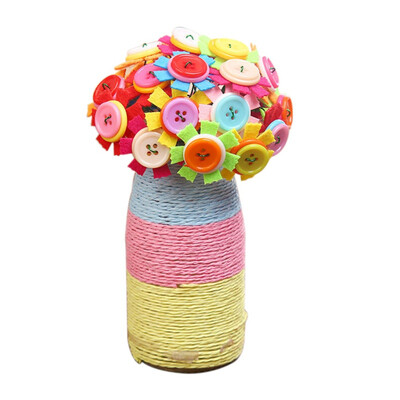 DIY Multicolor Round Resin Decorative Buttons Flower with EVA Flower Pot Scrapbooking Embelishments Sewing Craft Supply
DIY Multicolor Round Resin Decorative Buttons Flower with EVA Flower Pot Scrapbooking Embelishments Sewing Craft Supply