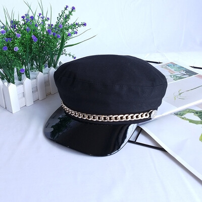 Beret retro duck tongue flat top navy hat female Korean wave autumn England thin red octagonal hat Joker
Beret retro duck tongue flat top navy hat female Korean wave autumn England thin red octagonal hat Joker