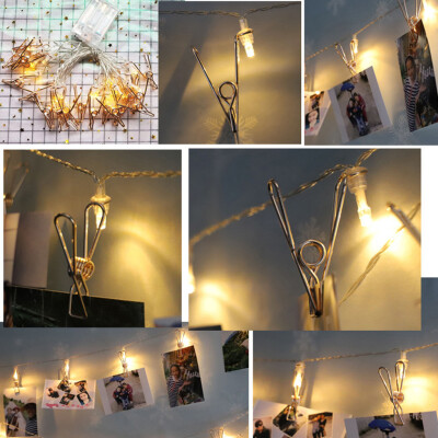Gobestart Photo Clip Fairy String Led Light Christmas Garland Wedding Party Home Decor
Gobestart Photo Clip Fairy String Led Light Christmas Garland Wedding Party Home Decor