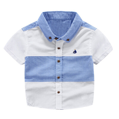 Summer Boys Shirts Short Sleeve Kids Shirts for Boys Fashion Patchwork Shirt Kids Blouse Tops Children Clothing
Summer Boys Shirts Short Sleeve Kids Shirts for Boys Fashion Patchwork Shirt Kids Blouse Tops Children Clothing