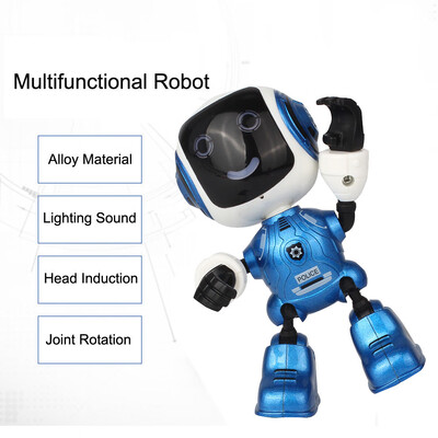 Tailored Electric LED Sound Intelligent Alloy Robot Toys Novelty Phone Stand For Kids
Tailored Electric LED Sound Intelligent Alloy Robot Toys Novelty Phone Stand For Kids