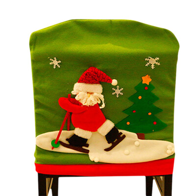 Christmas Chair Cover Dining Table Santa Claus Snowman Cap Ornament Chair Back Covers Christmas New Year Decoration 
Christmas Chair Cover Dining Table Santa Claus Snowman Cap Ornament Chair Back Covers Christmas New Year Decoration