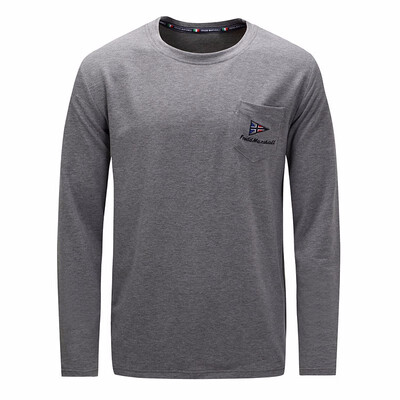 Autumn Winter Long Sleeve Thick T Shirt Men Solid Color Packet Tee Shirts Male Casual O-Neck Brand Tops
Autumn Winter Long Sleeve Thick T Shirt Men Solid Color Packet Tee Shirts Male Casual O-Neck Brand Tops