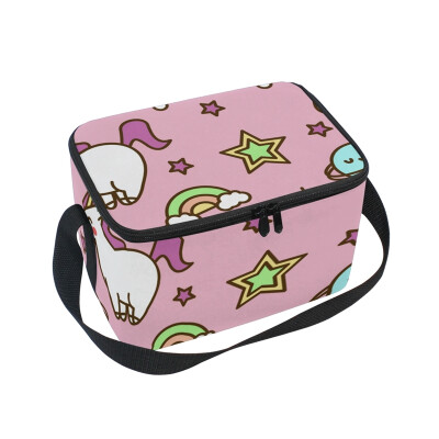 ALAZA Lunch Box Insulated Unicorn And Rainbow Lunch Bag Large Cooler Tote Bagfor Men Women
ALAZA Lunch Box Insulated Unicorn And Rainbow Lunch Bag Large Cooler Tote Bagfor Men Women