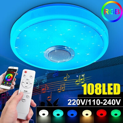 Modern LED Ceiling Lights RGB Dimmable 36W Smart Phone APP Remote Control Bluetooth Music Light Foyer Baby Bedroom Ceiling Lamp
Modern LED Ceiling Lights RGB Dimmable 36W Smart Phone APP Remote Control Bluetooth Music Light Foyer Baby Bedroom Ceiling Lamp