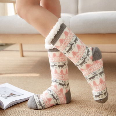Gobestart Christmas Women Cotton Socks Print Thicker Anti-slip Floor Socks Carpet Socks
Gobestart Christmas Women Cotton Socks Print Thicker Anti-slip Floor Socks Carpet Socks