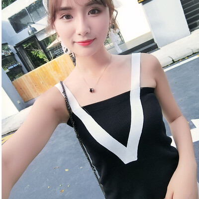 Sexy Girl Sleeveless Knitted Patchwork Cami Slim Tops Summer Tank Top Fitness Women T Shirt Fashion Woman Clothes Vest
Sexy Girl Sleeveless Knitted Patchwork Cami Slim Tops Summer Tank Top Fitness Women T Shirt Fashion Woman Clothes Vest