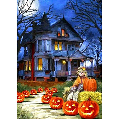 Household Decoration Halloween Theme DIY Childrens Gift Funny Full Diamond Covered Diamond Paintings
Household Decoration Halloween Theme DIY Childrens Gift Funny Full Diamond Covered Diamond Paintings