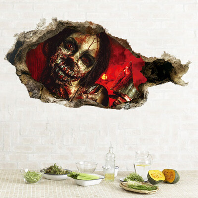 Halloween 3D Wall Stickers Terror Self Adhesive Zombie Remove Wall Decal Paper Art Home Decor Festival Party Supplies
Halloween 3D Wall Stickers Terror Self Adhesive Zombie Remove Wall Decal Paper Art Home Decor Festival Party Supplies