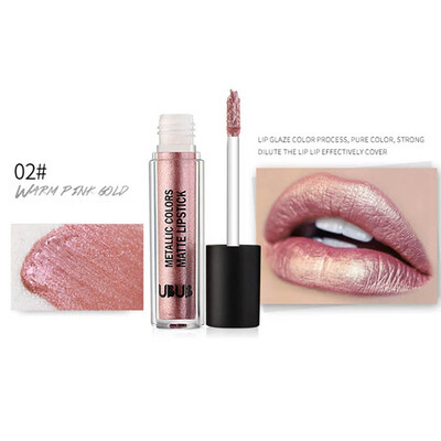 Metallic Lip Glaze Waterproof Non-stick Cup Long-lasting Brighten Shimmer Lip Gloss Maquiagem Lip Tint
Metallic Lip Glaze Waterproof Non-stick Cup Long-lasting Brighten Shimmer Lip Gloss Maquiagem Lip Tint