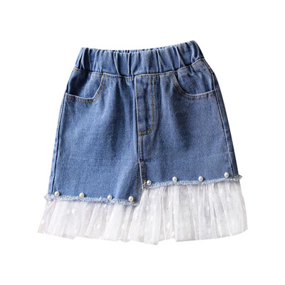 Baby Clothes Summer New Style Stylish Children Girls Adorable Denim Mesh Splicing Skirt
Baby Clothes Summer New Style Stylish Children Girls Adorable Denim Mesh Splicing Skirt