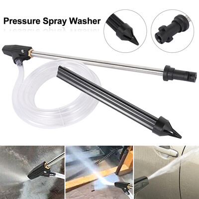 46cm High Pressure Spray Washer Lance Turbo NozzleSandblasting Tube For Karcher K2-K7 Car Washer Wet Sand Blaster Car Accessories
46cm High Pressure Spray Washer Lance Turbo NozzleSandblasting Tube For Karcher K2-K7 Car Washer Wet Sand Blaster Car Accessories