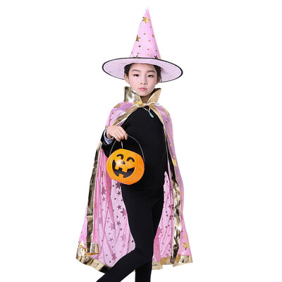 Halloween Witch Cloak Witch Hat Halloween Cosplay Costume Masquerade Performance Cloak
Halloween Witch Cloak Witch Hat Halloween Cosplay Costume Masquerade Performance Cloak