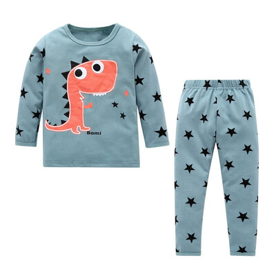 Children Autumn Spring Cotton Boy Clothing Set printed Dinosaur Fashion Long Sleeve Tops Full Pants Baby Clothes Suits 1-4Y
Children Autumn Spring Cotton Boy Clothing Set printed Dinosaur Fashion Long Sleeve Tops Full Pants Baby Clothes Suits 1-4Y