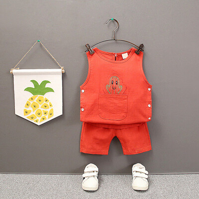 2Pcsset Summer Children Baby Boys Casual Sleeveless Cartoon Print Vest TopsShorts Suits Costume Set
2Pcsset Summer Children Baby Boys Casual Sleeveless Cartoon Print Vest TopsShorts Suits Costume Set