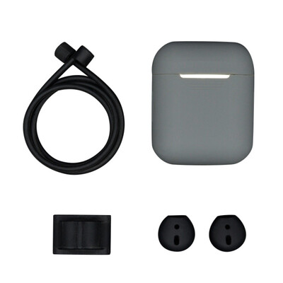 Non-slip Silicone Case Cover Earphones Pouch Protective Skin Anti-lost Wire Eartips Wireless Earphone Case for Apple AirPod
Non-slip Silicone Case Cover Earphones Pouch Protective Skin Anti-lost Wire Eartips Wireless Earphone Case for Apple AirPod