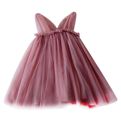 Children Summer Girls Solid Color Cute Mesh Stitching Sleeveless Sweet Princess Party Dress 1-7Y Lovely Toddler Girl Clothes
Children Summer Girls Solid Color Cute Mesh Stitching Sleeveless Sweet Princess Party Dress 1-7Y Lovely Toddler Girl Clothes