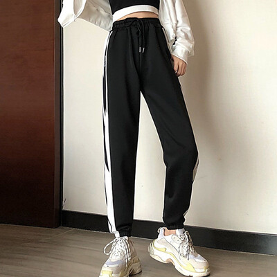 Women Harem Pants Hip Hop Fashion Loose Beam Legs Streetwear Casual Female Harajuku High Waist Trousers
Women Harem Pants Hip Hop Fashion Loose Beam Legs Streetwear Casual Female Harajuku High Waist Trousers