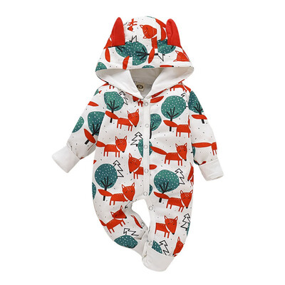 Spring Autumn Casual Jumpsuits Baby Printing Long Sleeve Hooded Rompers Kids Toddler Bodysuit
Spring Autumn Casual Jumpsuits Baby Printing Long Sleeve Hooded Rompers Kids Toddler Bodysuit