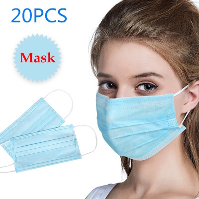 10pcs20pcs Disposable Blue Non-wovenThree-layer Protective Mask Elastic Hang Ear Style Dust-proof Mask
10pcs20pcs Disposable Blue Non-wovenThree-layer Protective Mask Elastic Hang Ear Style Dust-proof Mask