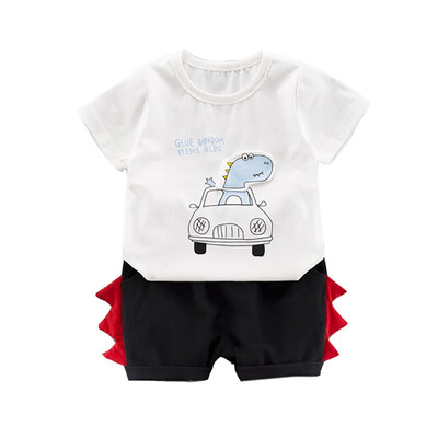Baby Boy Clothes Summer Baby Boys Short Sleeve Cartoon Dinosaur Print Tops Blouse T-shirtShorts Casual Sets Boys Clothes
Baby Boy Clothes Summer Baby Boys Short Sleeve Cartoon Dinosaur Print Tops Blouse T-shirtShorts Casual Sets Boys Clothes
