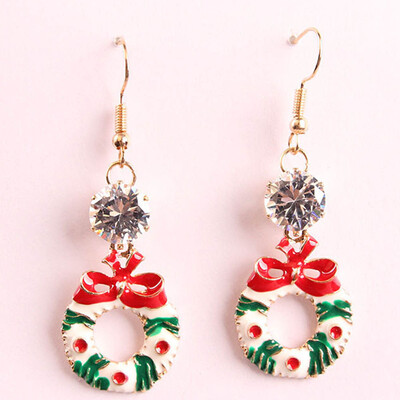 Fashion Christmas Jewelry Cartoon Elk Christmas Tree Drop Dangle Earrings for Women Girl Christmas Gifts
Fashion Christmas Jewelry Cartoon Elk Christmas Tree Drop Dangle Earrings for Women Girl Christmas Gifts