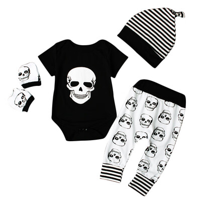 Baby Boys Girls Halloween Printed Clothing Set Cotton Short Sleeve Romper Tops Trousers Hat Gloves
Baby Boys Girls Halloween Printed Clothing Set Cotton Short Sleeve Romper Tops Trousers Hat Gloves